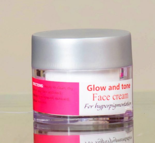 Glow and tone face cream ( instant half cast glow)