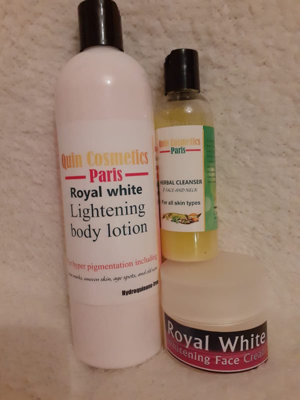 ROYAL WHITE LUXURY LOTION SET 3PCS (WHITENING)