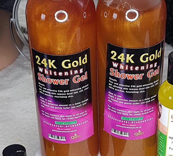 24KARAT gold whitening SHOWER GEL