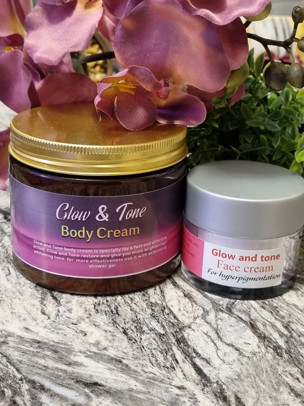 GLOW TONE BODY AND FACE CREAM - Image 5