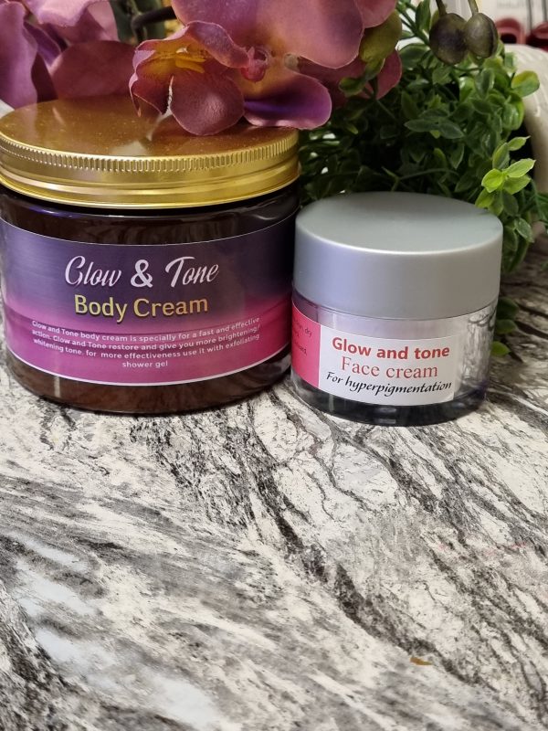 GLOW TONE BODY AND FACE CREAM - Image 3