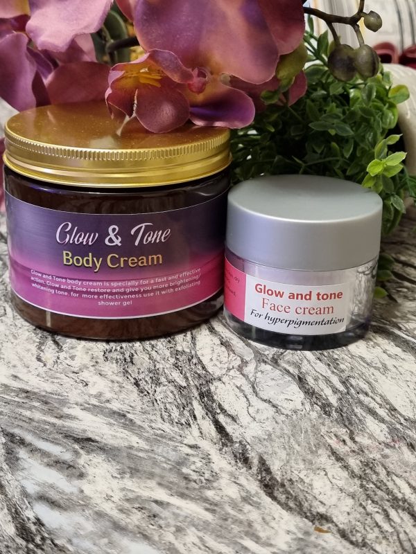 GLOW TONE BODY AND FACE CREAM