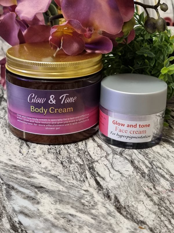 GLOW TONE BODY AND FACE CREAM - Image 2