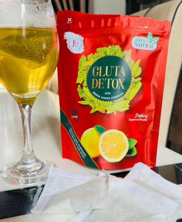 GLUTA DETOX TEA SENNA LEAVES ( best Herbal ingredients)